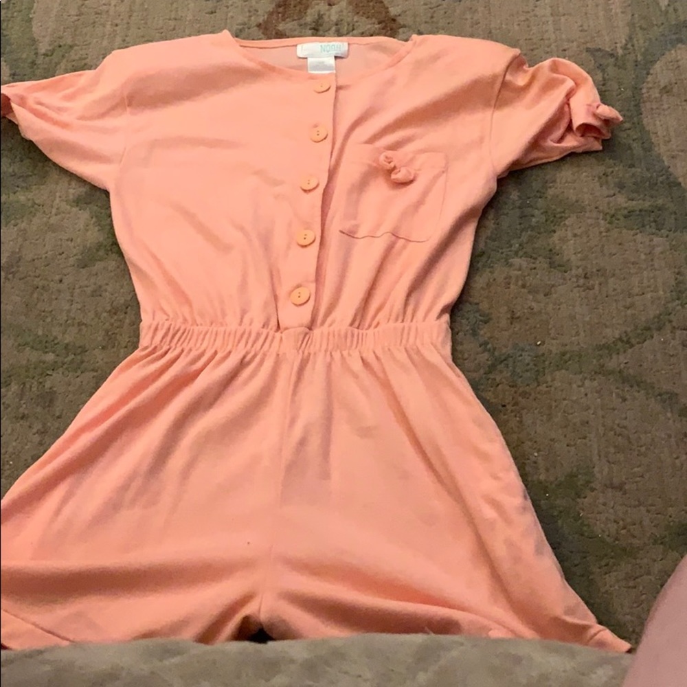 Coral Romper